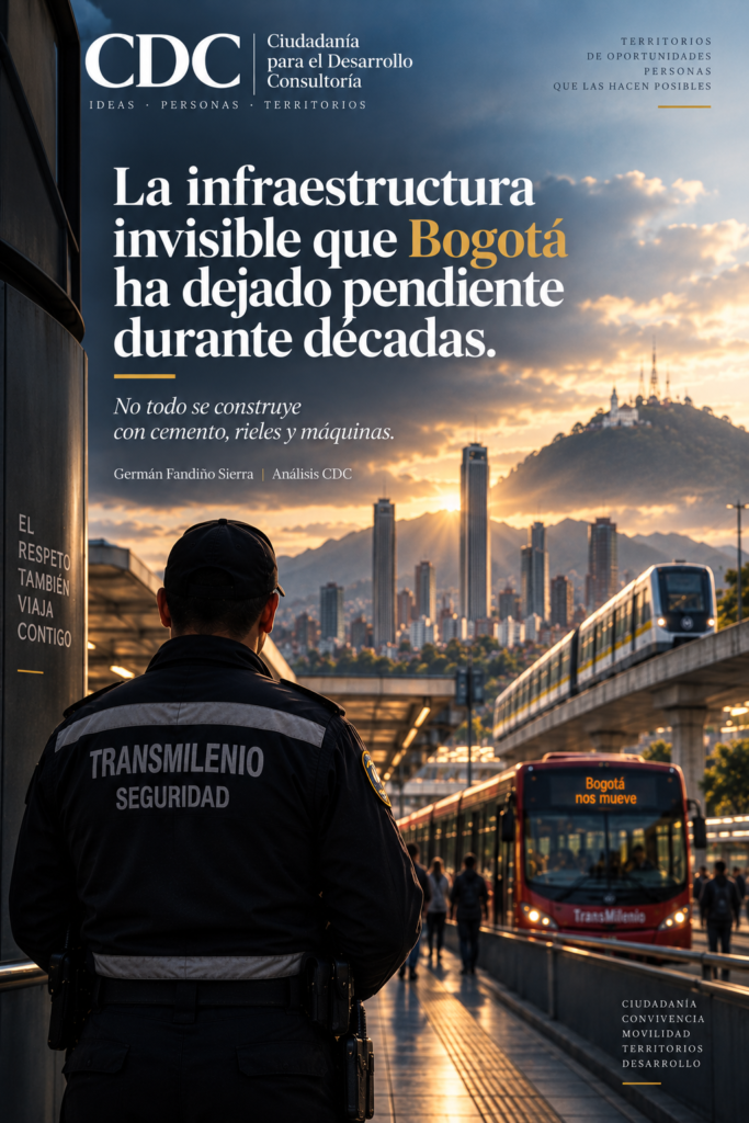 La infraestructura invisible que Bogotá ha dejado pendiente durante décadas
